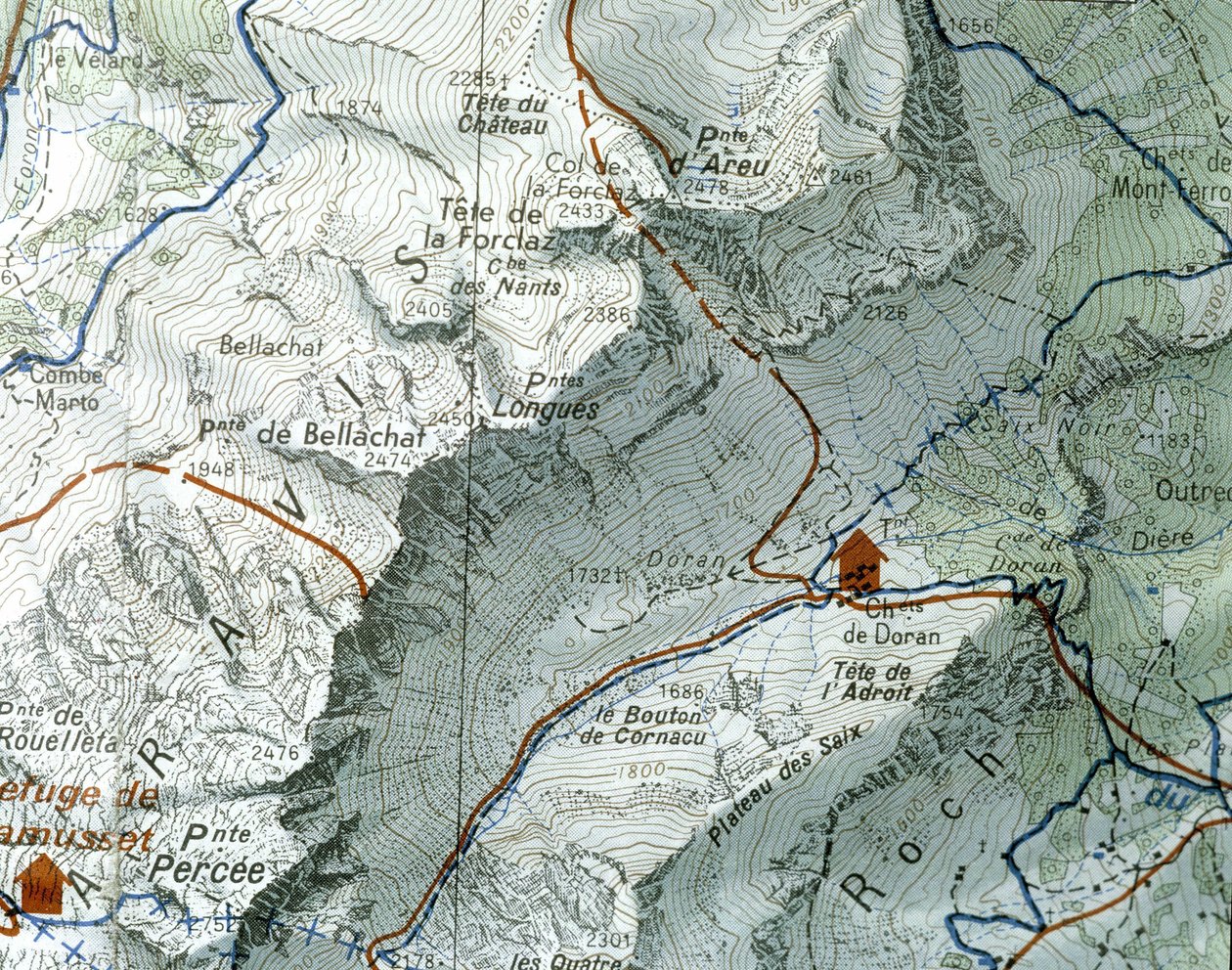 महान लंबी पैदल यात्रा का नक्शा द्वारा अनाम अनाम