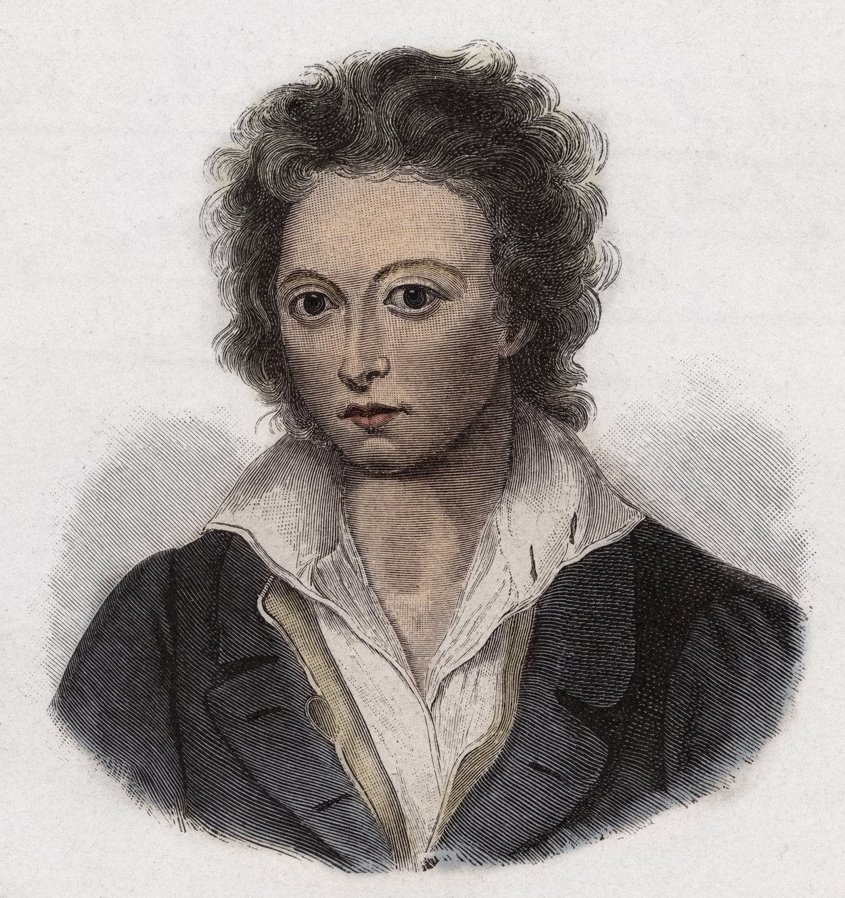 पर्सी बिशे शेली (1792-1822) अंग्रेजी कवि- द्वारा अनाम अनाम