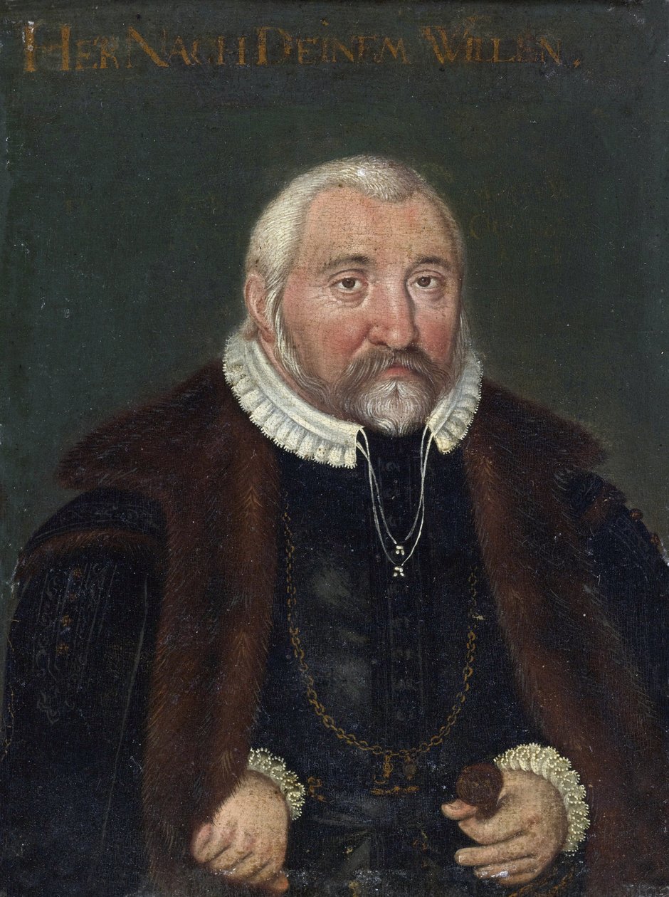 ""पैलेटिनेट के फ्रेडरिक III का चित्र फ्रेडरिक III ने कहा कि राइन का पवित्र निर्वाचक पैलेटिन (1515-1576)"" बेनामी पेंटिंग 16 वीं शताब्दी का निजी संग्रह द्वारा अनाम अनाम