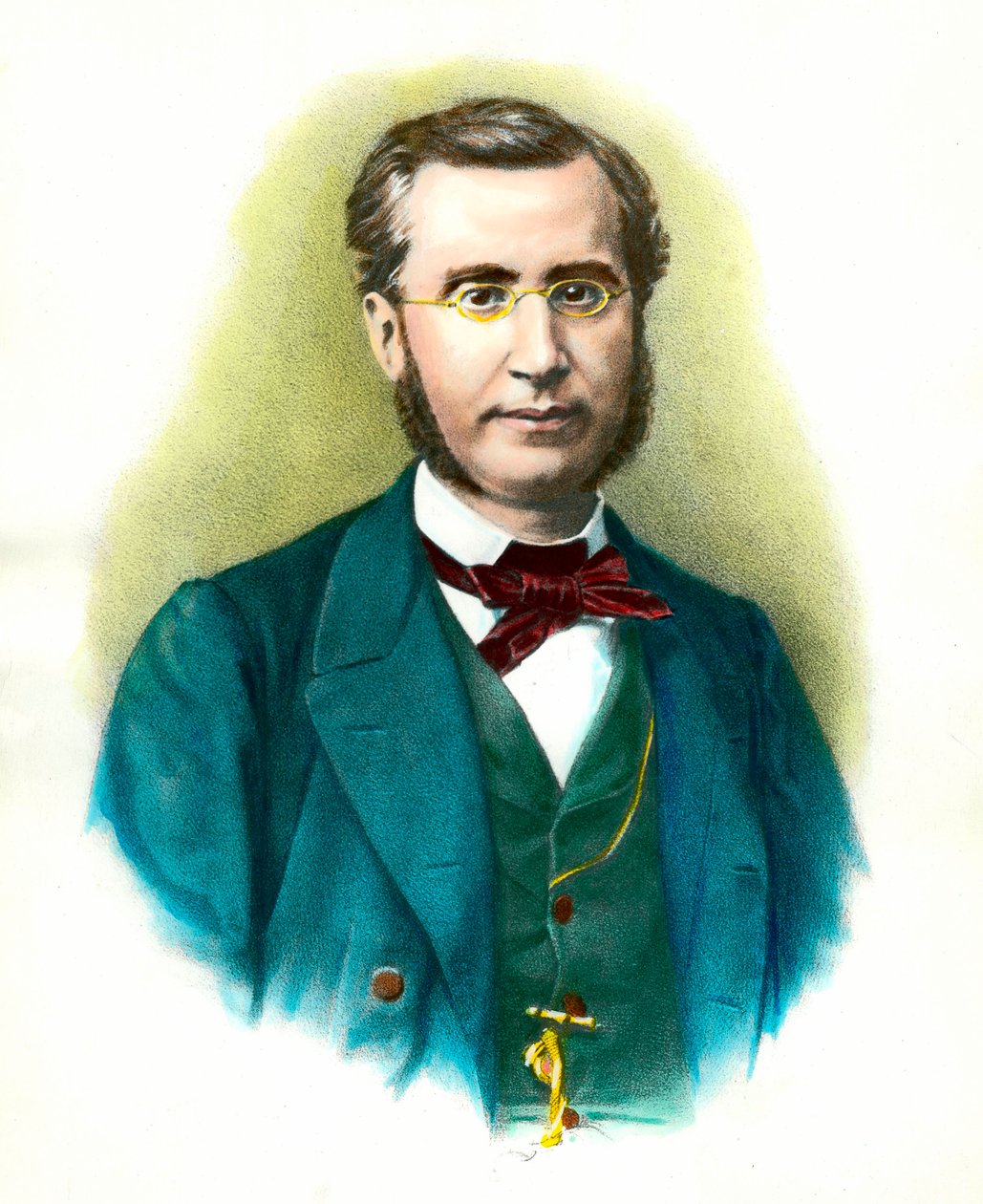एमिल ओलिवियर (1825-1913) का पोर्ट्रेट, फ्रांसीसी राजनीतिज्ञ। 19वीं सदी की नक्काशी। निजि संग्रह द्वारा अनाम अनाम