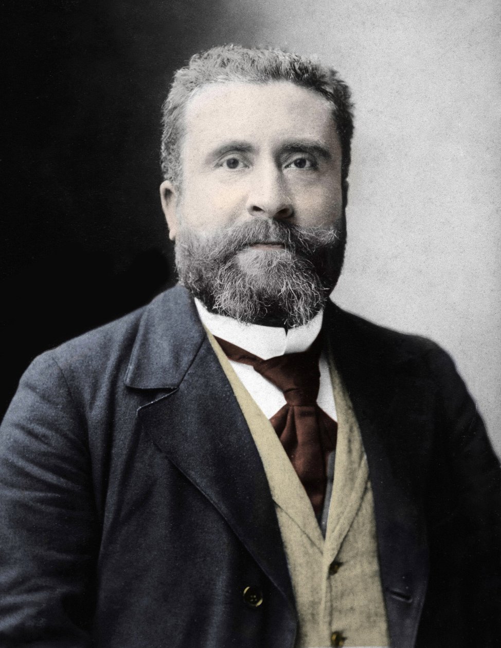 जीन जारेस का पोर्ट्रेट (1859-1914) फ्रांसीसी समाजवादी डिप्टी। द्वारा अनाम अनाम
