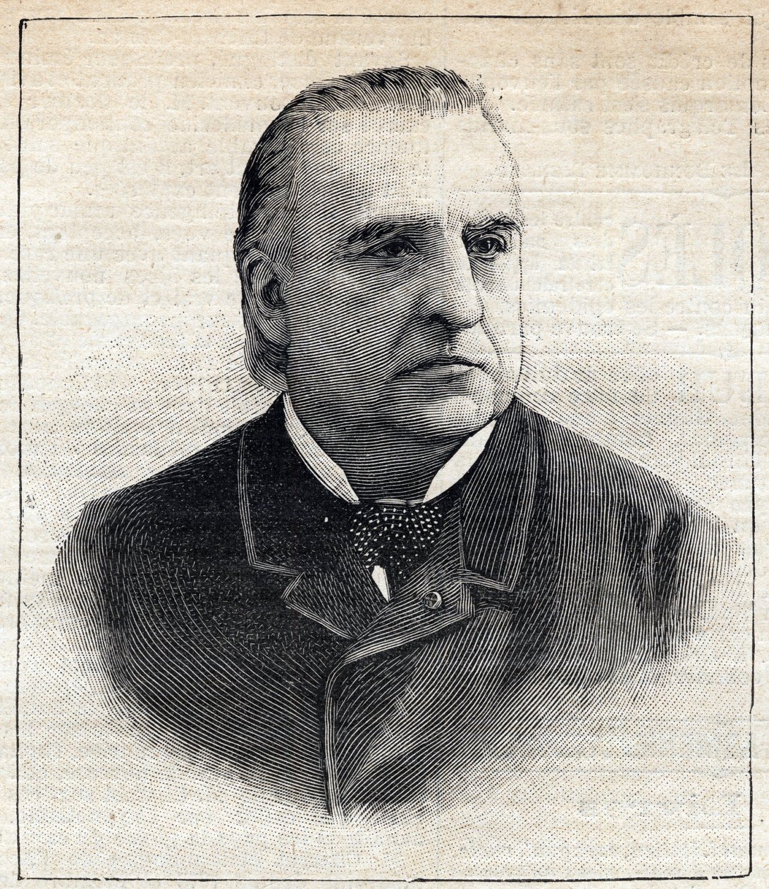 जीन मार्टिन चारकोट का पोर्ट्रेट (1825-1893), चिकित्सक और न्यूरोलॉजिस्ट। 08/27/1893 को "" ले पेटिट पेरिसियन "" में उत्कीर्णन। द्वारा अनाम अनाम