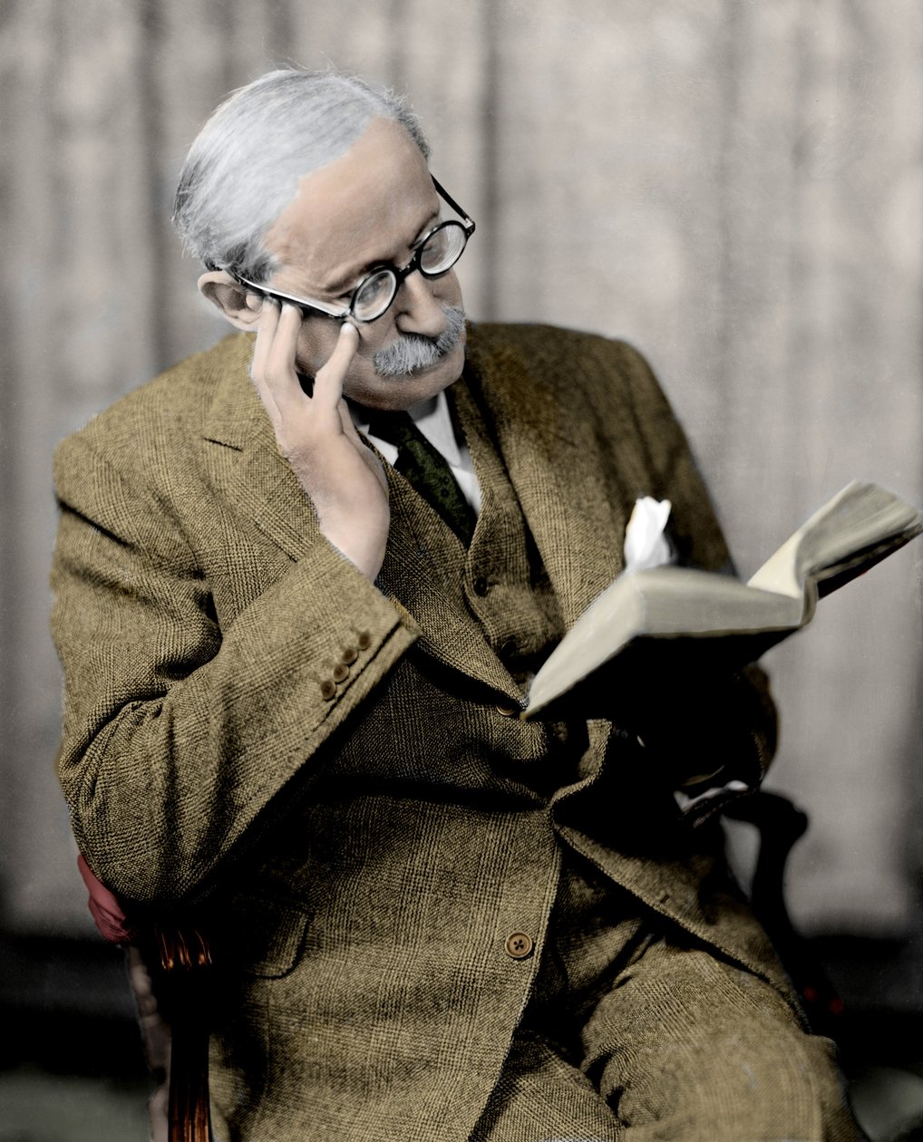 लियोन ब्लम का पोर्ट्रेट (1872-1950), 1940 के आसपास फ्रांसीसी राजनीतिज्ञ द्वारा अनाम अनाम