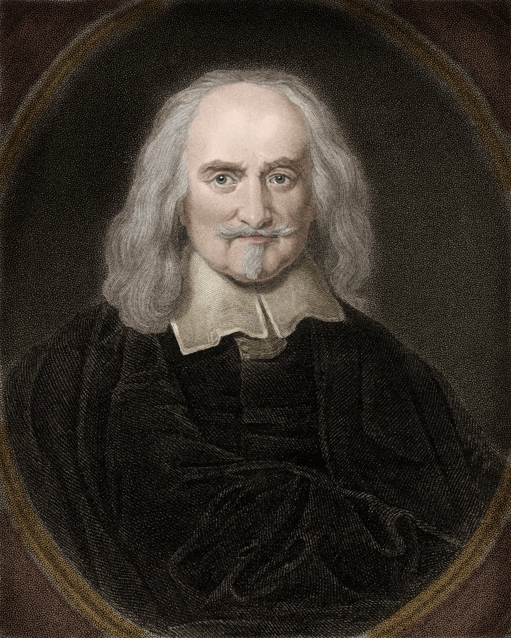 थॉमस हॉब्स का पोर्ट्रेट (1588-1679) अंग्रेजी दार्शनिक - थॉमस हॉब्स 1588-1679 अंग्रेजी दार्शनिक और राजनीतिक सिद्धांतकार द्वारा अनाम अनाम