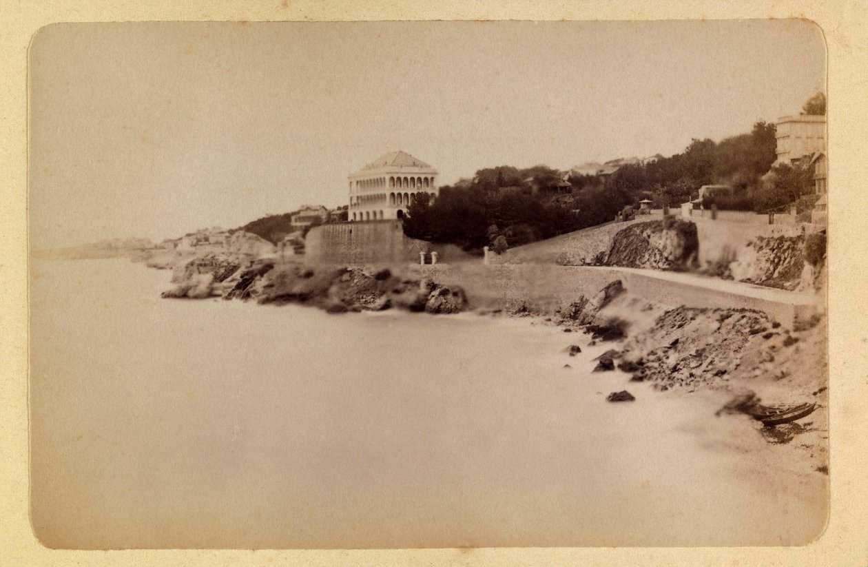 मार्सिले और उसके आसपास का शहर 1885 -1890 के आसपास: ला रूट डे ला कॉर्निश, निजी संग्रह द्वारा अनाम अनाम