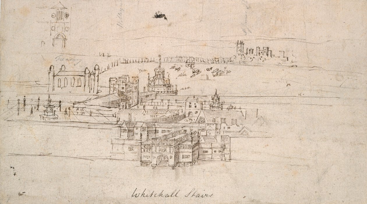 लंदन का टॉवर, c1550-1560 द्वारा एंथोनीस वैन डेन Wyngaerde