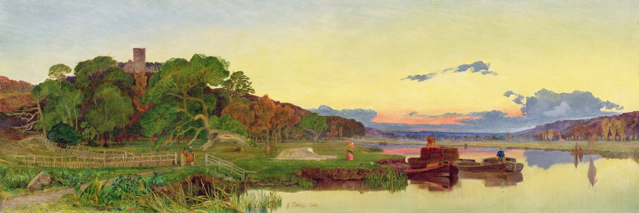 व्हिटलिंगम, नॉरफ़ॉक, 1860 द्वारा एंथोनी फ्रेडरिक ऑगस्टस सैंडिस