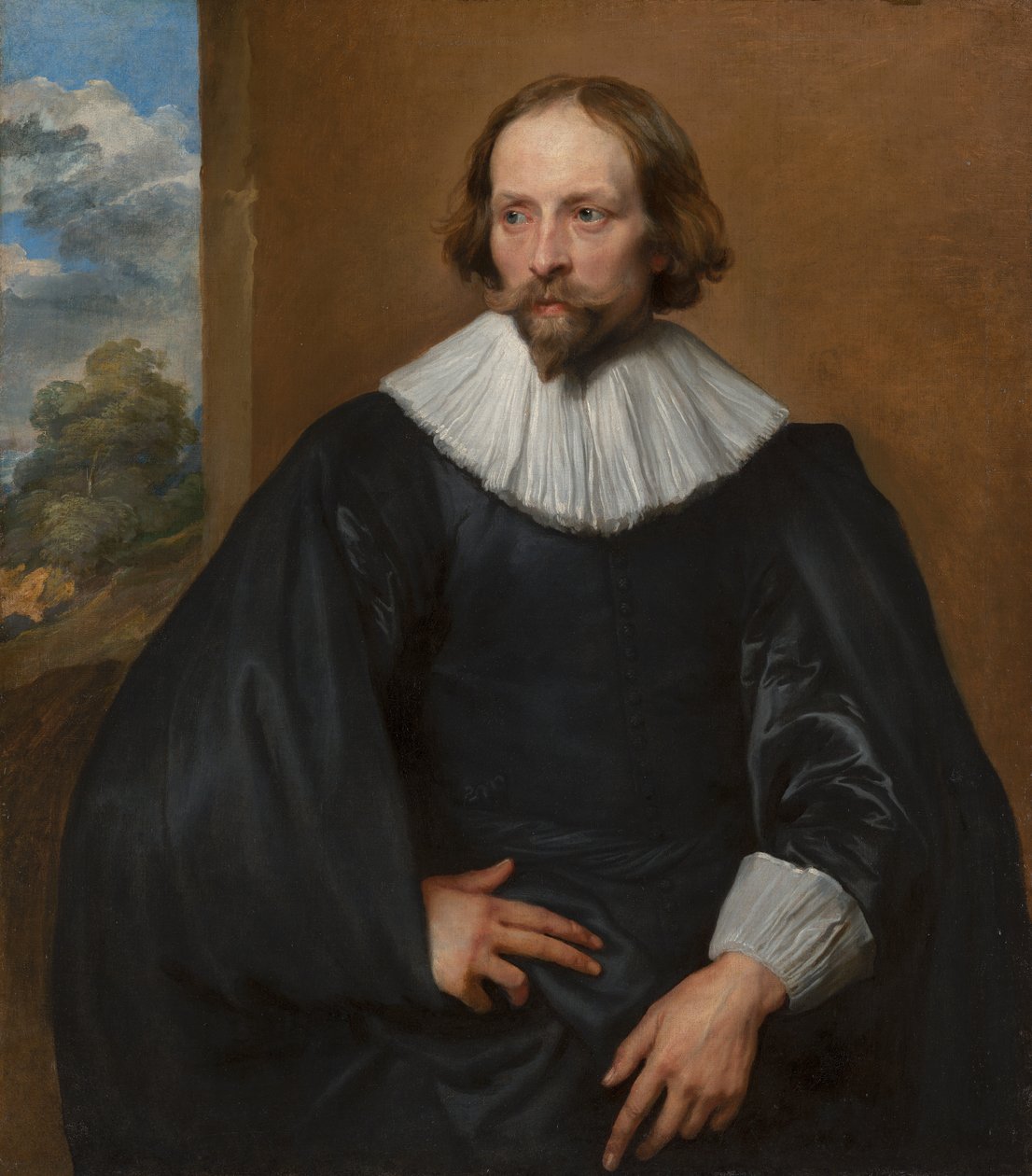 क्विंटिजन सिम्स का पोर्ट्रेट, c.1634-35 द्वारा एंथोनी वैन डाइक