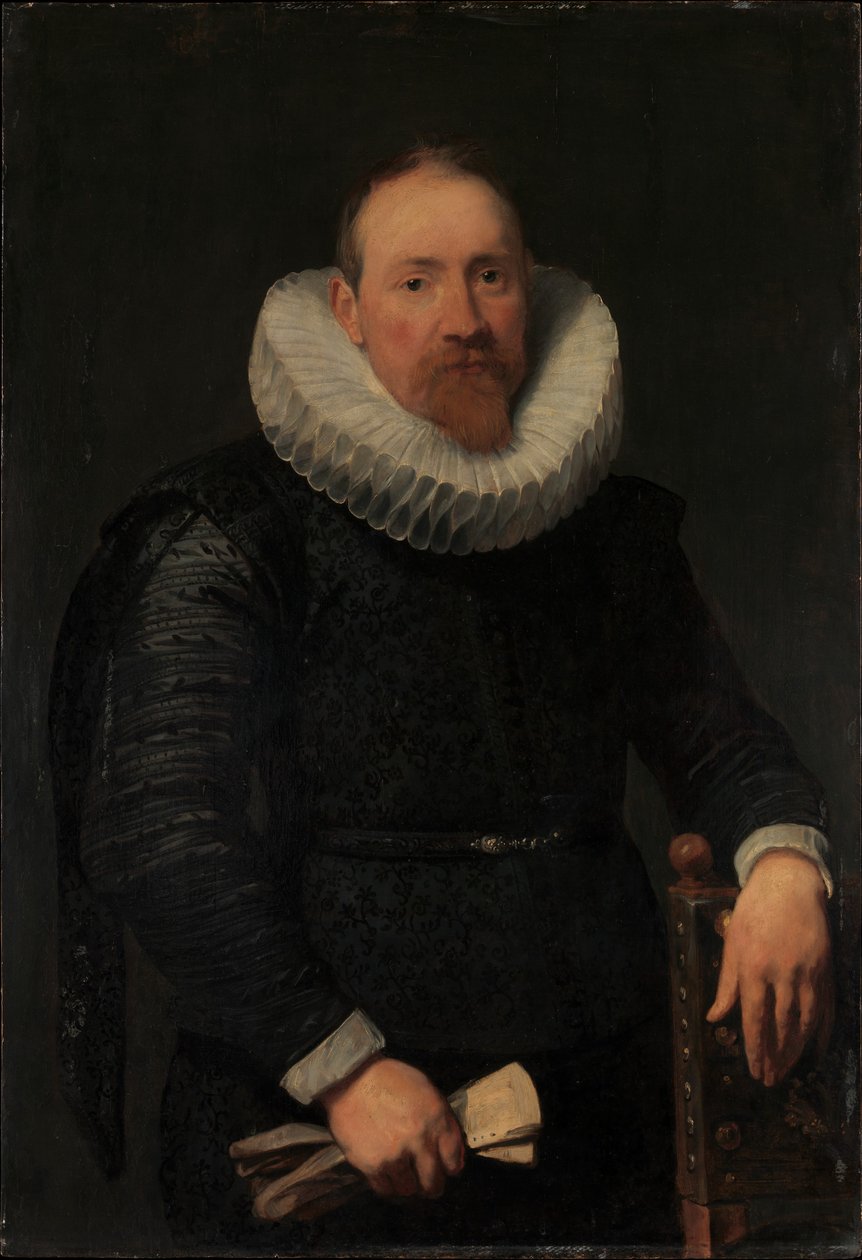 एक आदमी का पोर्ट्रेट, c.1618 द्वारा एंथोनी वैन डाइक