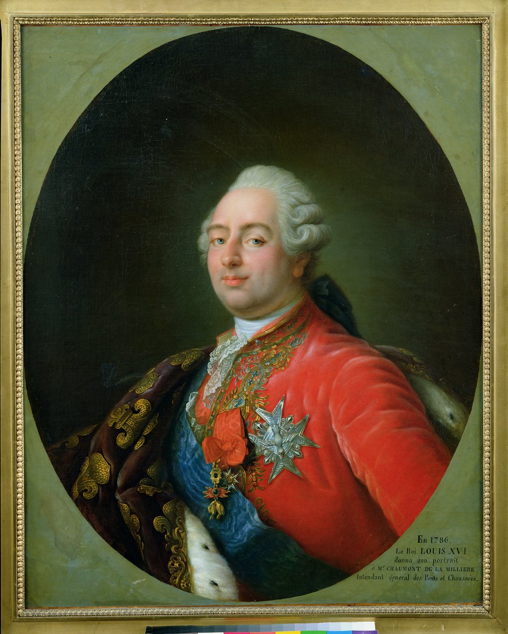 लुई XVI (1754-93) 1786 द्वारा एंटोनी फ्रैंकोइस कैललेट