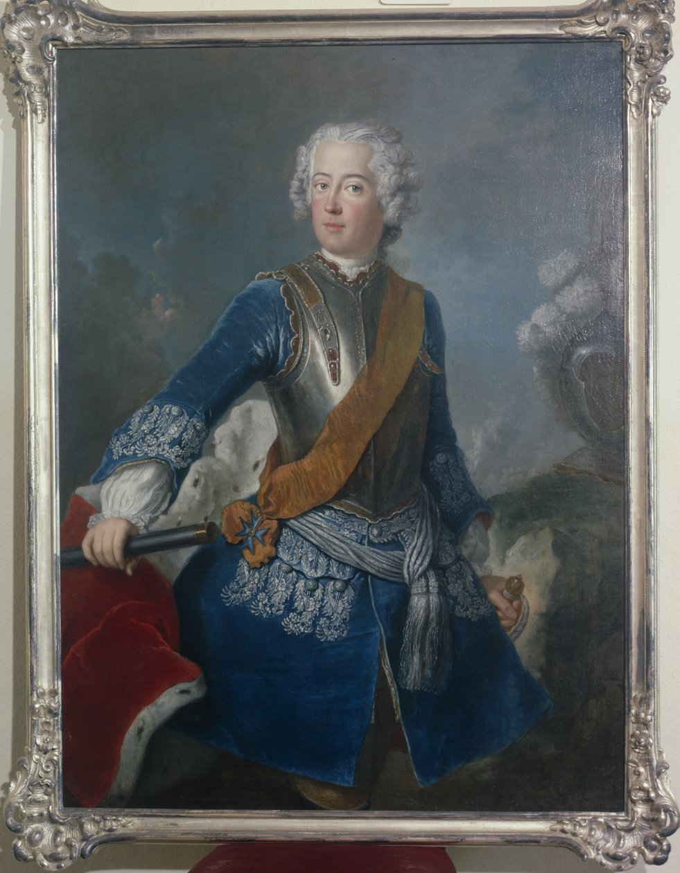 क्राउन प्रिंस फ्रेडरिक II, c.1736 द्वारा एंटोनी पेस्ने