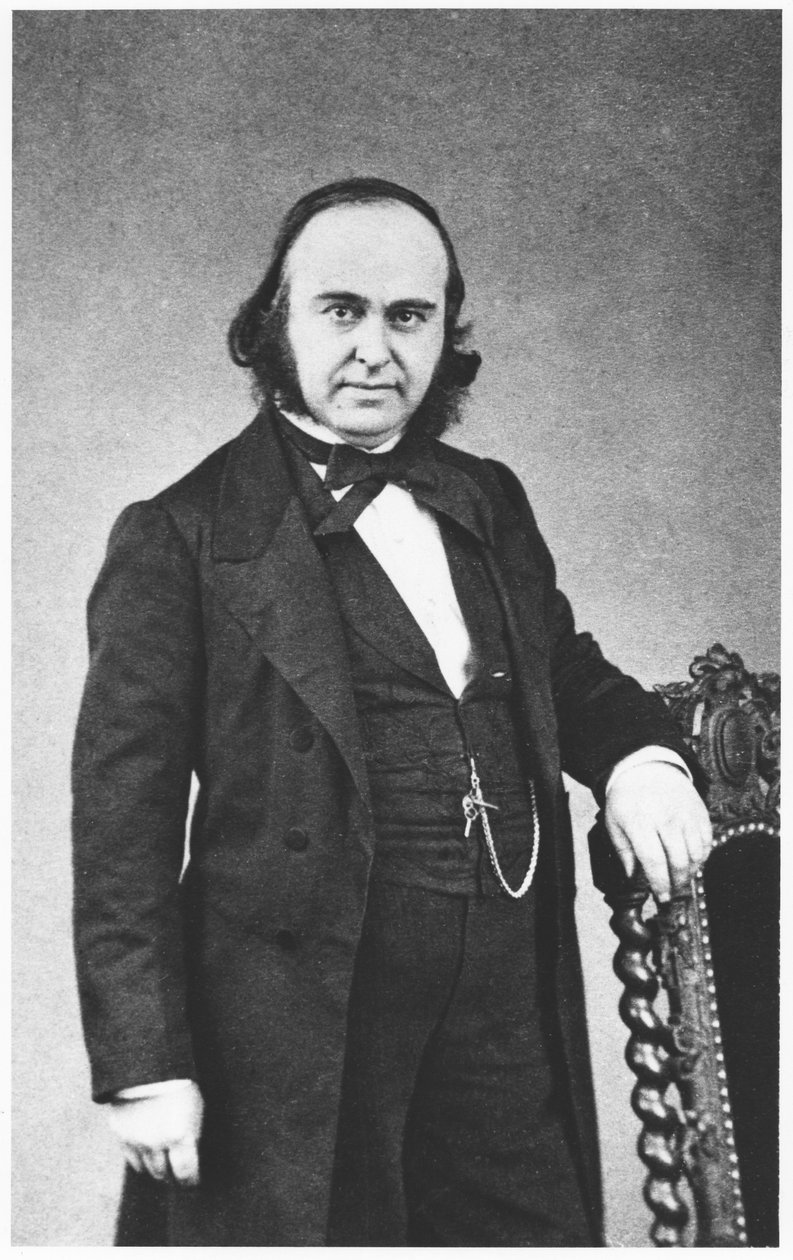 पॉल ब्रोका के फोटोग्राफिक विजिटिंग कार्ड (1824-80) c.1860-70 द्वारा एंटोनी राइन ट्रिनक्वार्ट