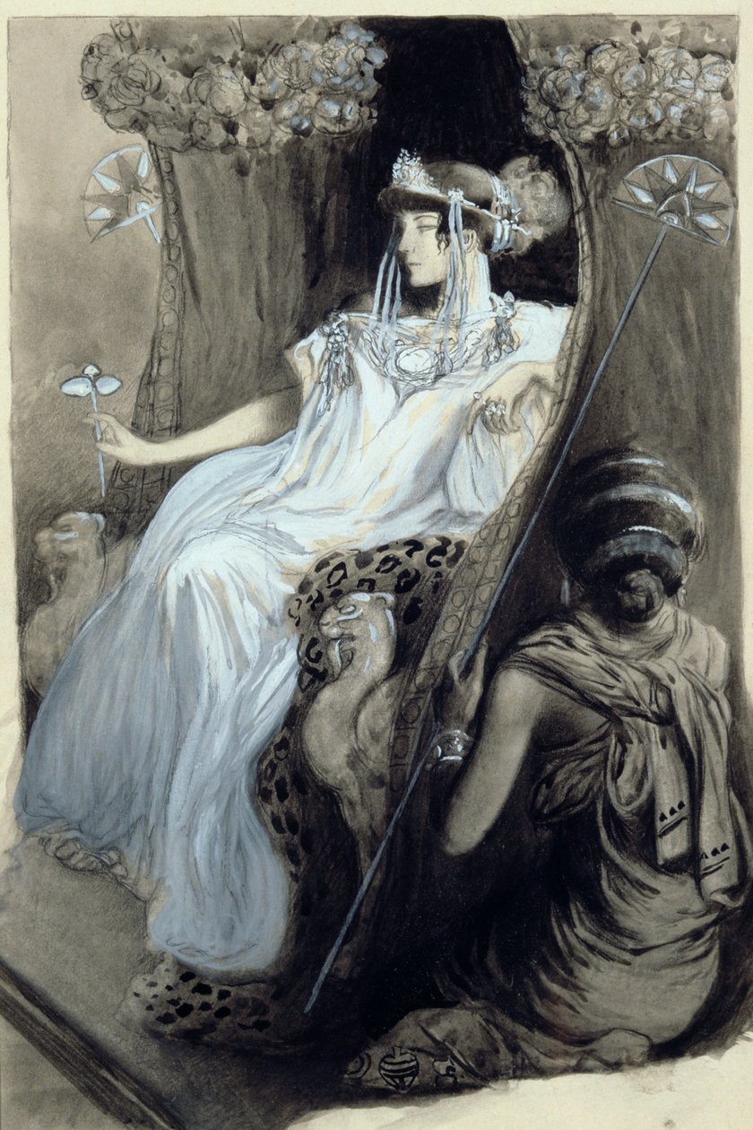 पियरे लुईस द्वारा एफ़्रोडाइट के लिए ड्राइंग, 1896 द्वारा एंटोनी कैलबेट
