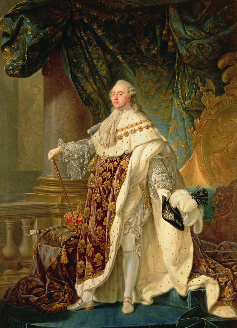 लुईस XVI (1754-93) द्वारा एंटोनी फ्रैंकोइस कैललेट