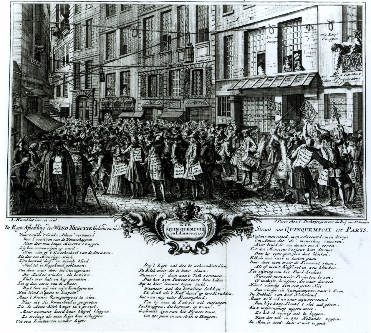 1720 rue Quinquempoix में द्वारा एंटोनी हंबलोट