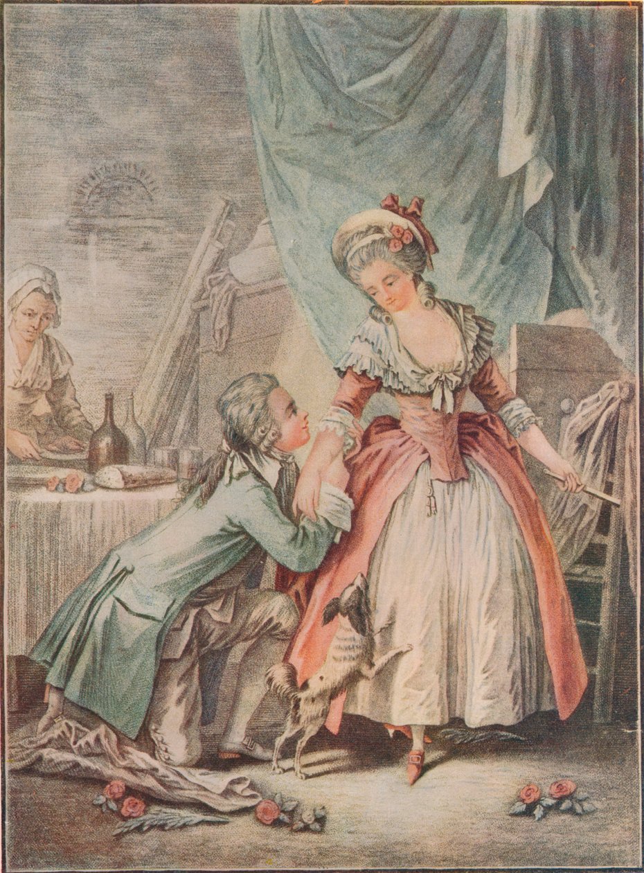 द फाल्कन, c1785 द्वारा एंटोनी जीन डुक्लोस