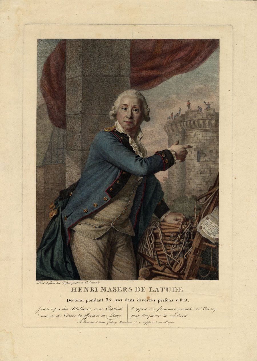 हेनरी मासेर्स डी लाटूड का पोर्ट्रेट 1725-1805, 1790 द्वारा एंटोनी वेस्टियर