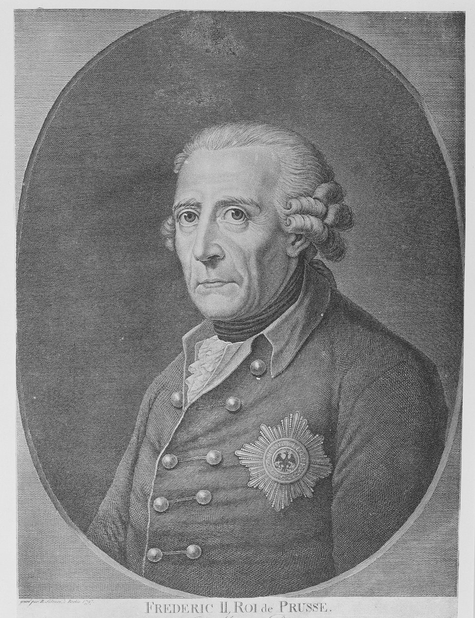 फ्रेडरिक II, प्रशिया का राजा, 1797 द्वारा एंटोन ग्रेफ
