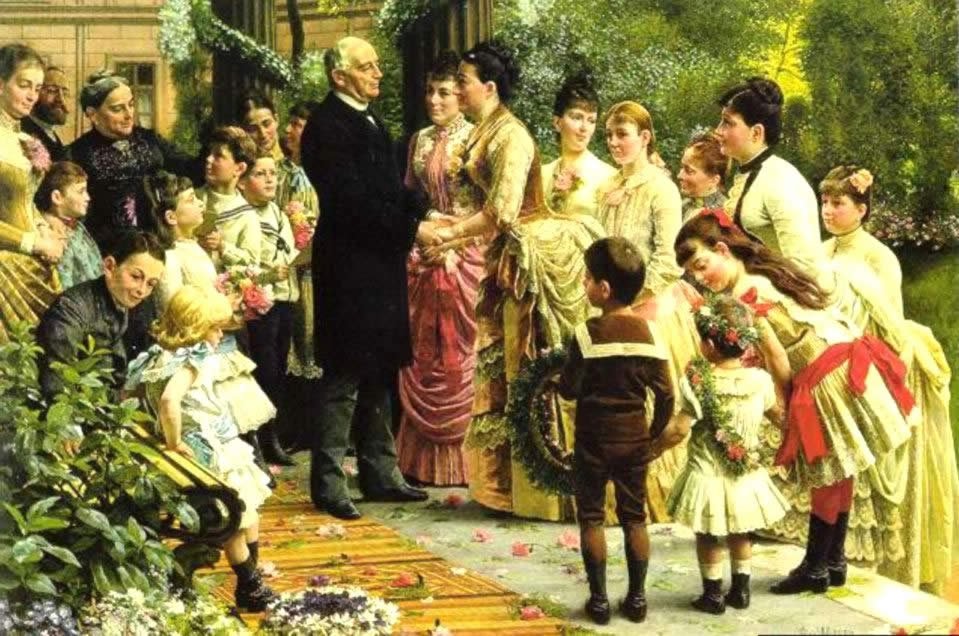 वाणिज्यिक पार्षद वैलेंटाइन ManheimernDeutsch की 70 वीं जयंती: Kommerzienrat वैलेंटाइन मैनहेम की 70 वीं वर्षगांठ द्वारा एंटन अलेक्जेंडर वॉन वर्नर