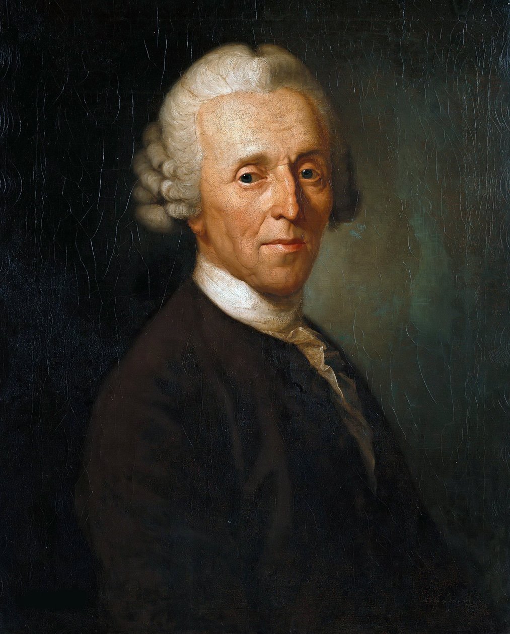 पोर्ट ऑफ क्रिश्चियन फुरतेगोट गेलर्ट 1715-1769, सीए 1769। द्वारा एंटोन ग्रेफ