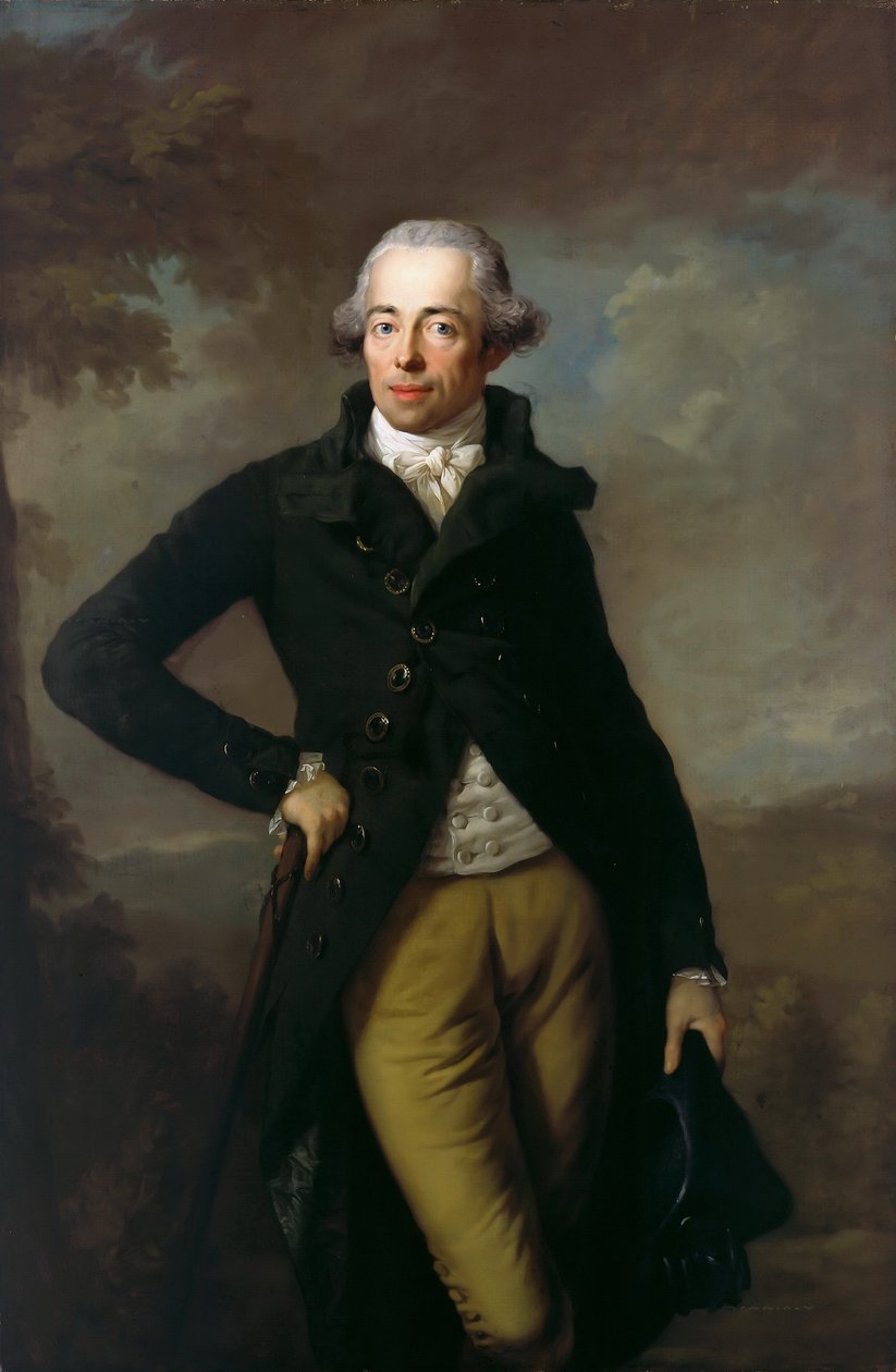 हेनरी XIV 1749-1799 का पोर्ट्रेट, प्रिंस ऑफ रीस, 1789 द्वारा एंटोन ग्रेफ