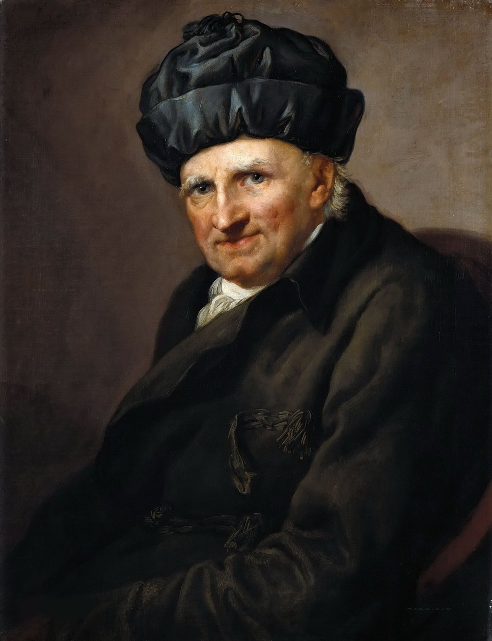जोहान जोआचिम स्पालडिंग का पोर्ट्रेट 1714-1804, 1800। द्वारा एंटोन ग्रेफ