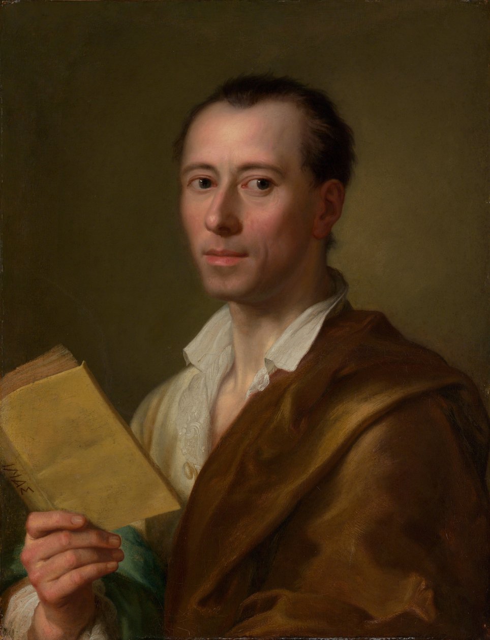 जोहान जोकिम विंकेलमैन (1717–68), c.1777 (कैनवास पर तेल) द्वारा एंटोन राफेल मेंगस