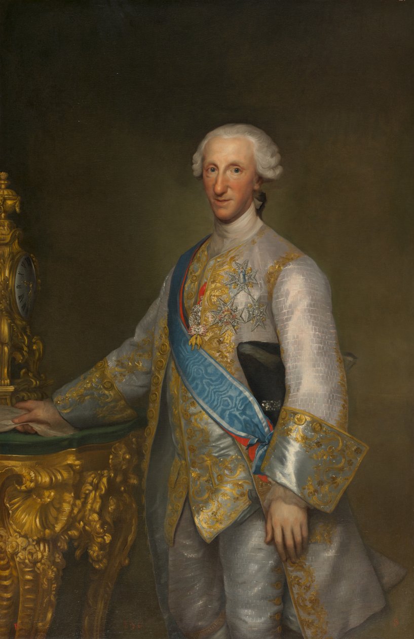 Infante डॉन लुइस डी बोरबोन की पोर्ट्रेट, c.1776 द्वारा एंटोन राफेल मेंगस