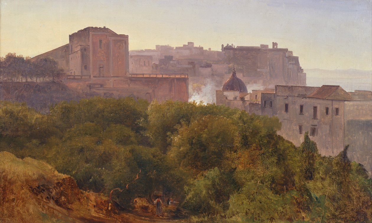 चियाटामोन में फ़्रैंकविला वुड, c.1824 (कैनवास पर तेल) द्वारा एंटोन सिमिनक पितलू