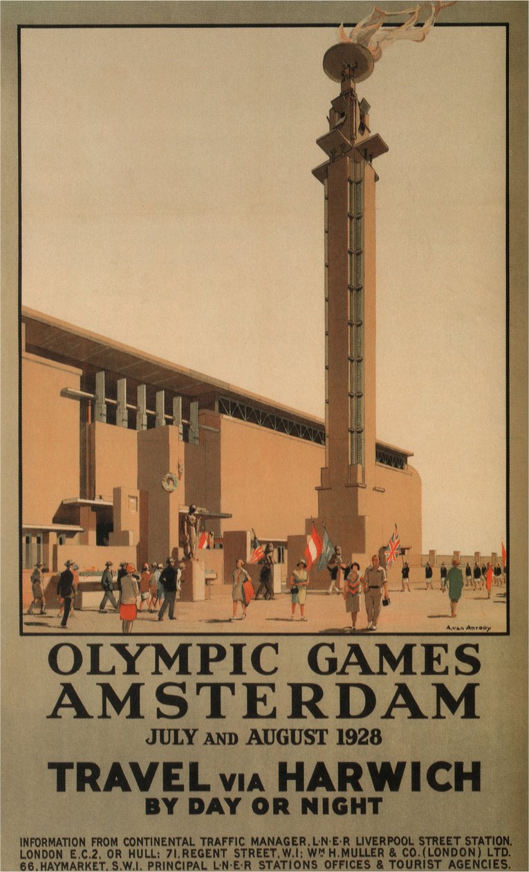 1928 ग्रीष्मकालीन ओलंपिक, एम्स्टर्डम, 1928 द्वारा एंटोन वान अनरोय