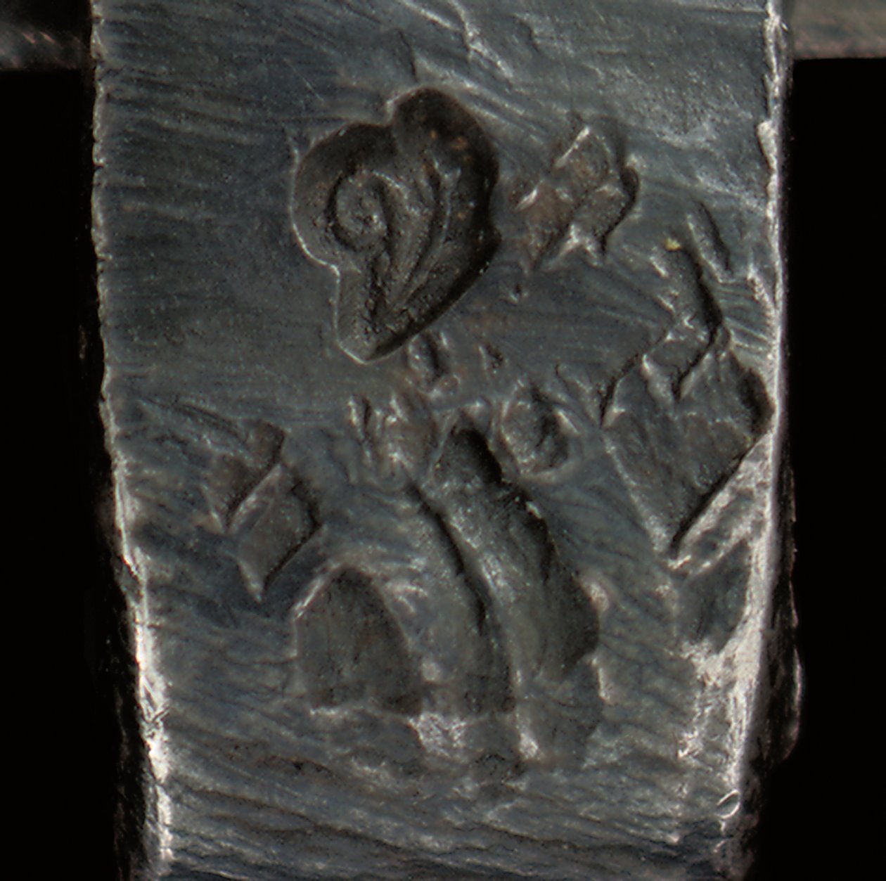 माइक्रोस्कोप, c.1690 (चांदी और कांच) (1121456-60 देखें) द्वारा एंटोनी वैन लीउवेनहोक