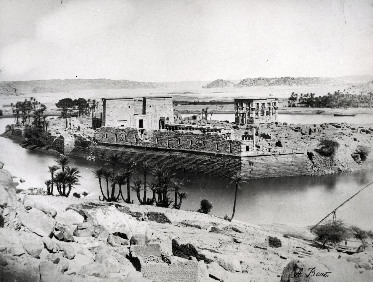फिलै, सी .1860-80 द्वारा एंटोनियो बीटो