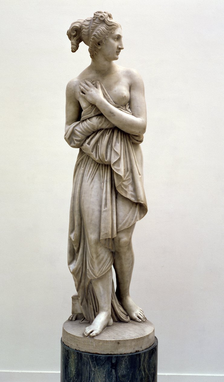 वीनस इटालिका, c.1822 (संगमरमर) द्वारा एंटोनियो कैनोवा