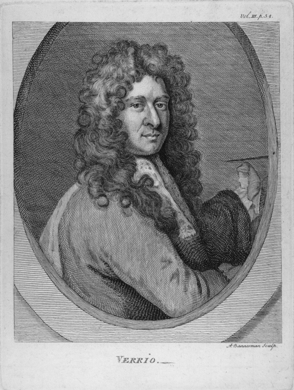 वेरियो, अलेक्जेंडर बैनरमैन द्वारा उत्कीर्ण (c.1730-p.1780) द्वारा एंटोनियो वेरियो