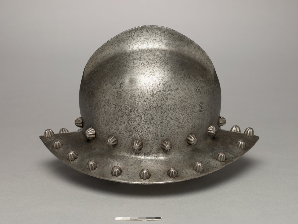 युद्ध टोपी, या केतली टोपी, c.1475-1500 (स्टील) द्वारा एंटोनियो (कार्यशाला) मिसगेलिया