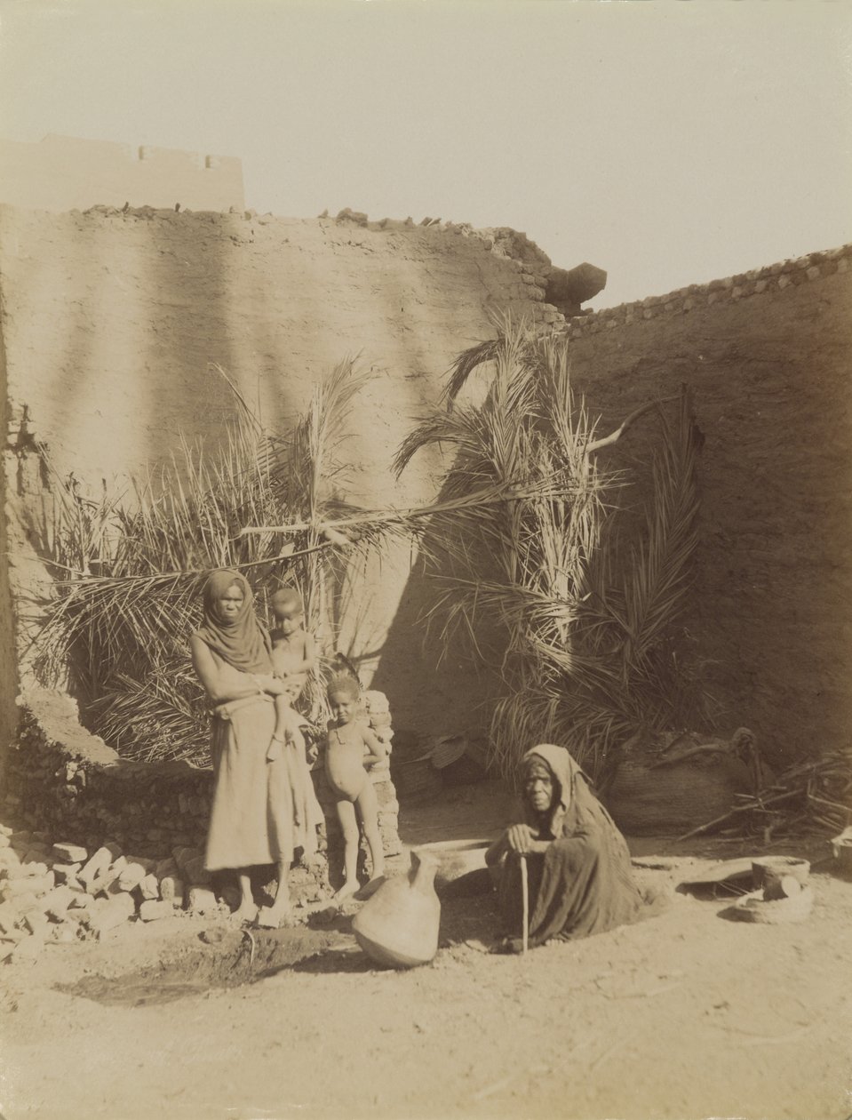 बर्बर परिवार, मिस्र द्वारा एंटोनियो बीटो