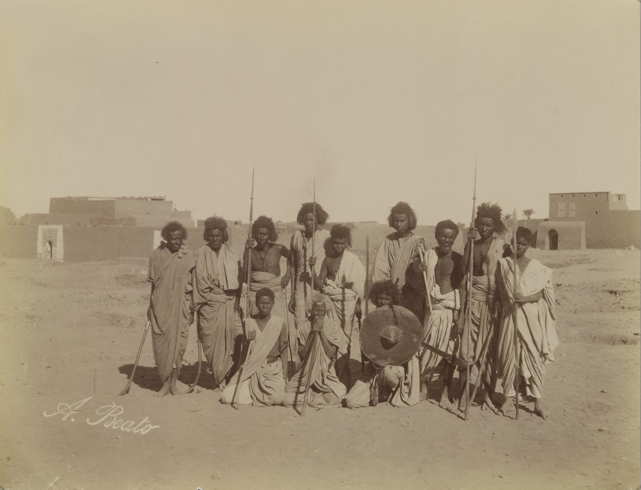 इसिचेरियर्स, मिस्र द्वारा एंटोनियो बीटो