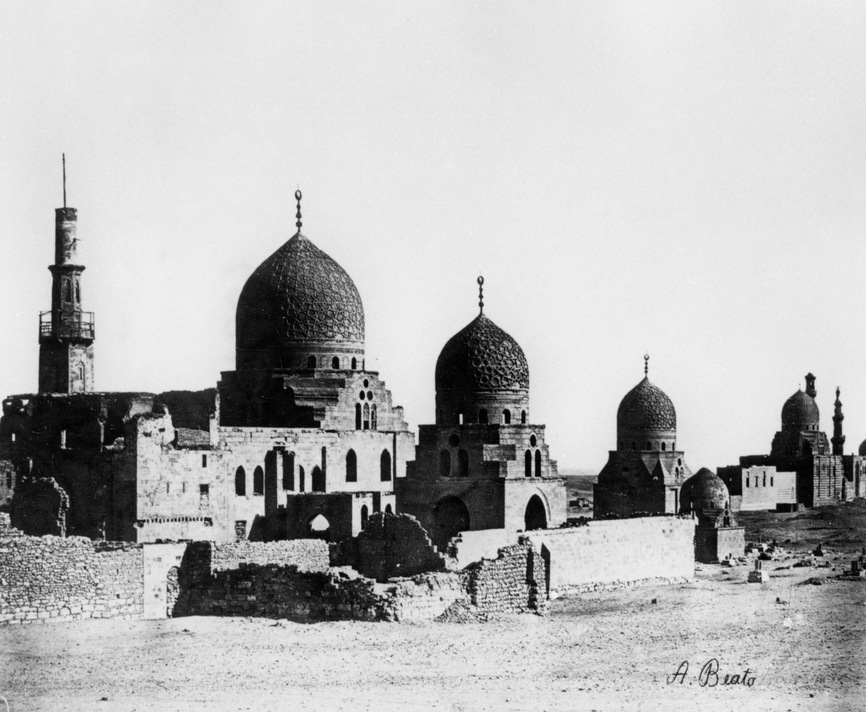 मस्जिद, मिस्र, 1862 द्वारा एंटोनियो बीटो