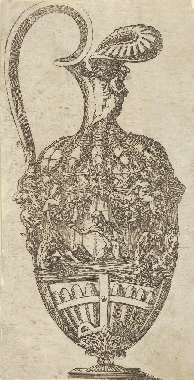 फूलदान, 1543। द्वारा एंटोनियो फैंटुज़ी