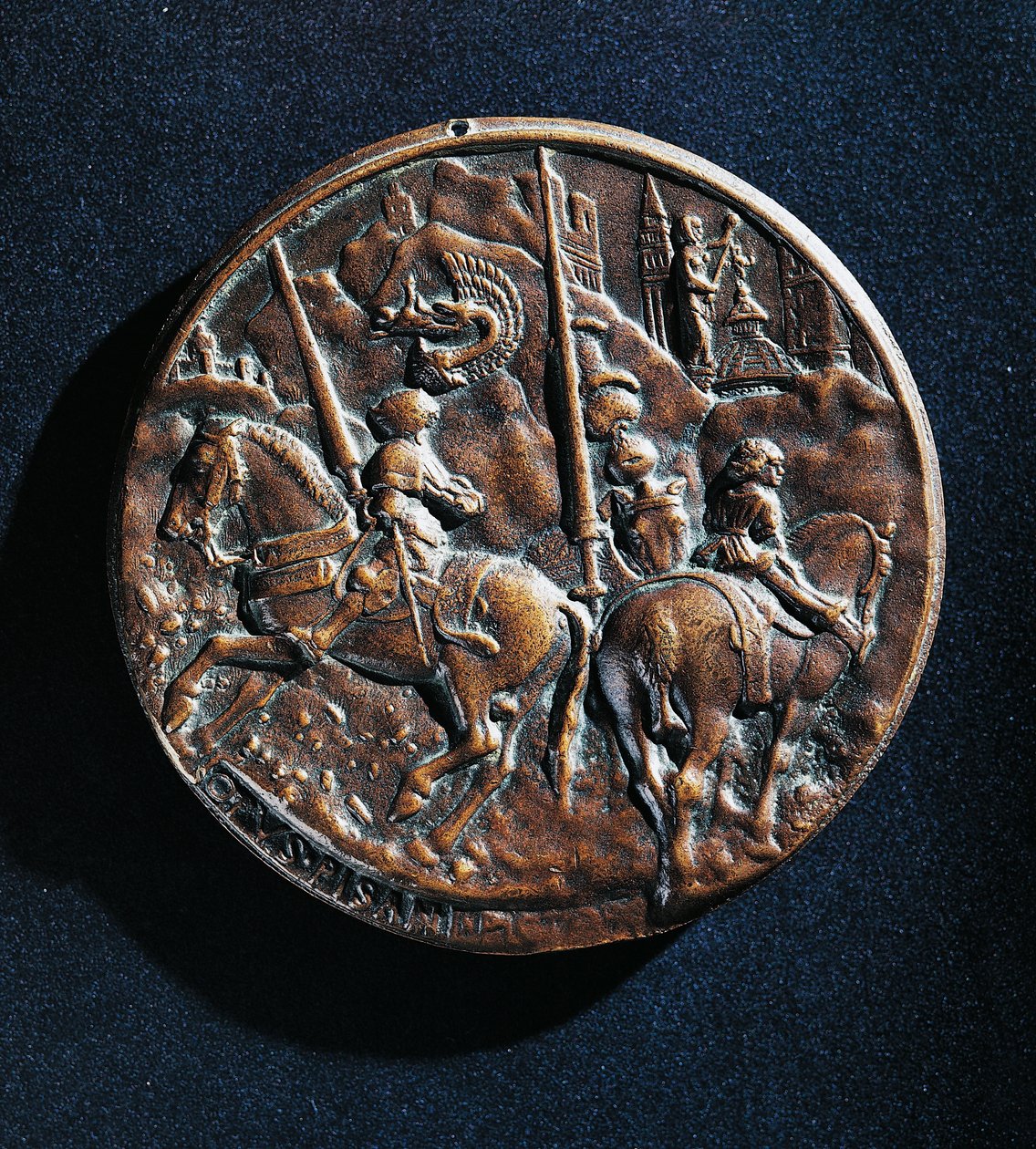फिलिपो मारिया विस्कॉन्टी का पदक (1392-1447) द्वारा एंटोनियो पिसानेलो