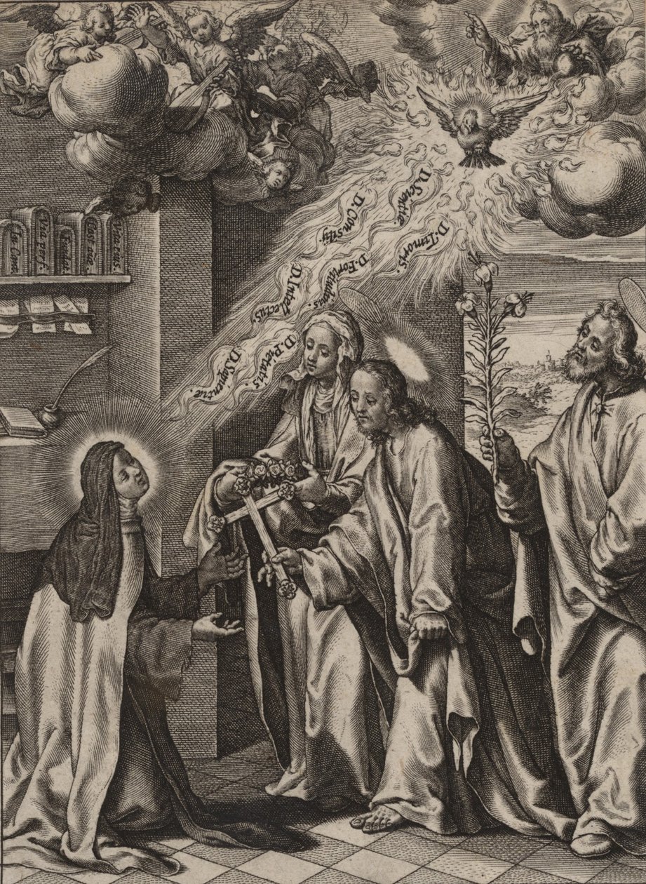 सेंट थेरेसा का विजन, 1570-1604। द्वारा एंटोनियस वियरिक्स