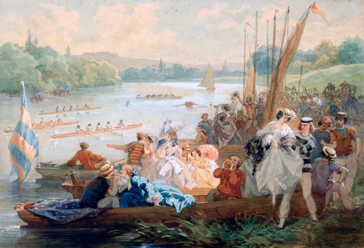 अ रेनिएटा एट असनिरेस के दौरान द्वितीय साम्राज्य, c1868-1905 द्वारा एंटनी पॉल एमिल मोरलोन
