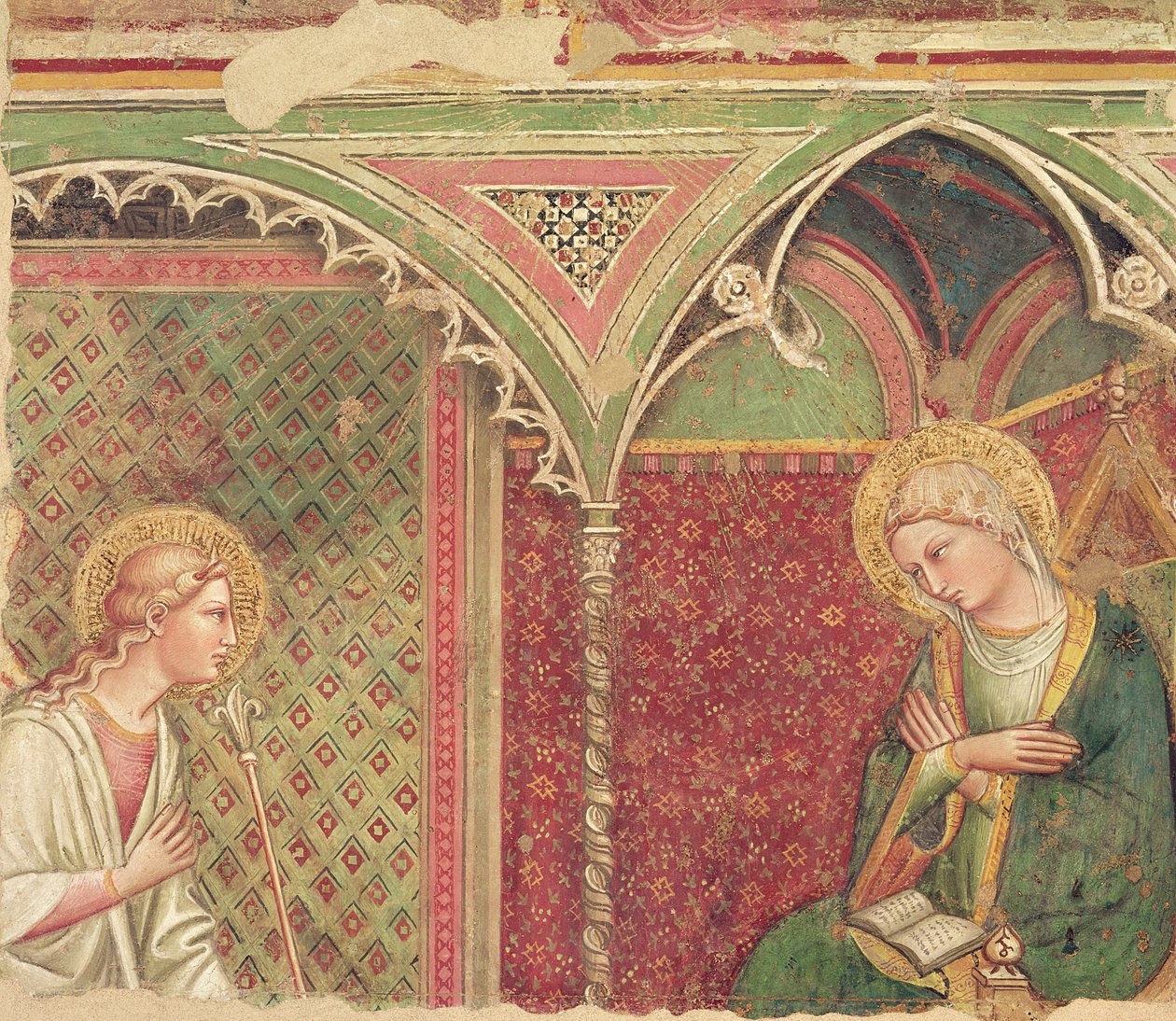 विस्तार की घोषणा, c.1370 द्वारा एरीटिनो लुका स्पिनेलो या स्पिनेली