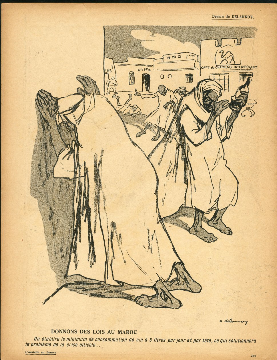 L'Plate au Beurre, संख्या 335, B & W . में व्यंग्य द्वारा एरिस्टाइड डेलानॉय
