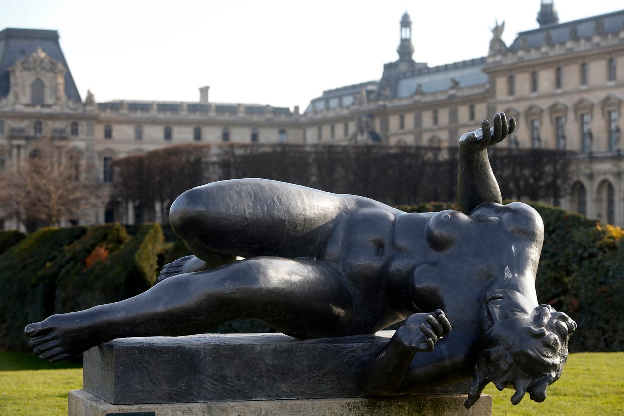 Tuileries Garden, Aristide Maillol, Rivi re द्वारा एरिस्टाइड मैयोल