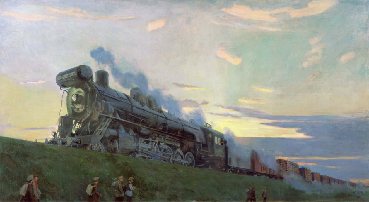 सुपर पावर स्टीम इंजन, 1935 द्वारा 