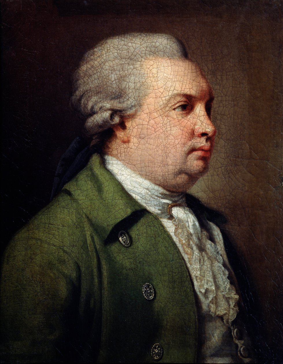 ड्रामाटिस्ट डेनिस I फोंविज़िन का पोर्ट्रेट, c1784-c1785 द्वारा आर्मंड चार्ल्स कार्बोफ़