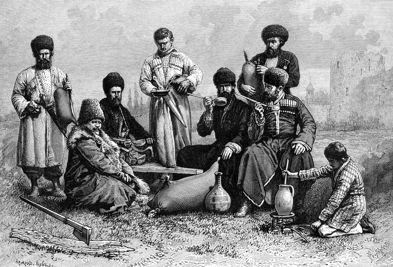 जॉर्जियाई पुरुष, 1895। द्वारा अरमानंद कोहल