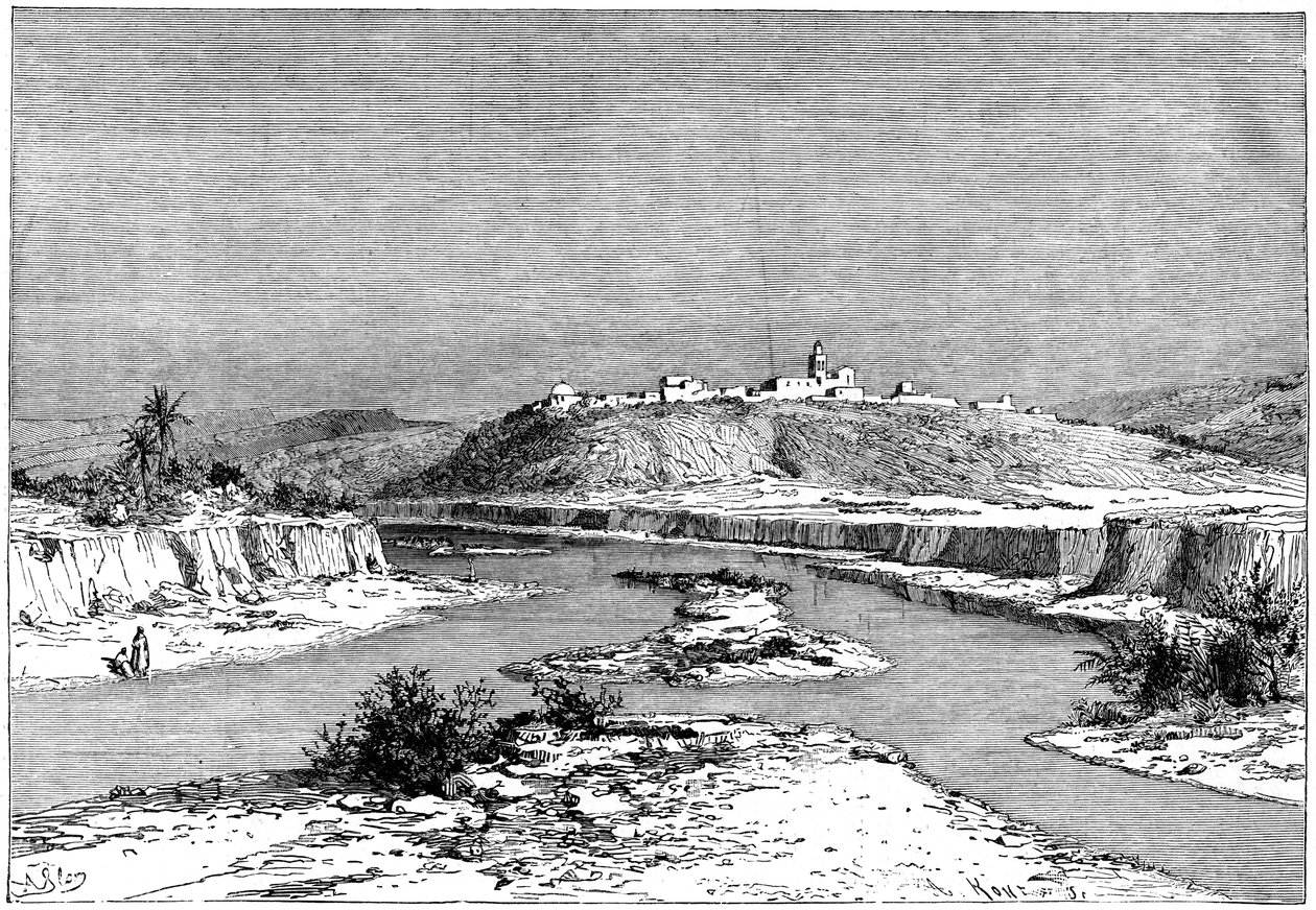 स्लजिया में मेजेरदा, मीजेज़-एल-बैड के ऊपर, c1890 द्वारा अरमानंद कोहल