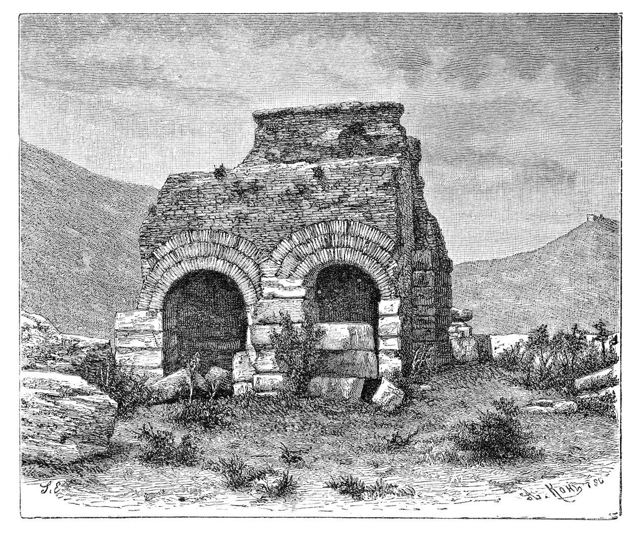 सेंट पॉल, इफिसुस, तुर्की की जेल, 1895। द्वारा अरमानंद कोहल